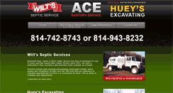Desktop Screenshot of hueyservices.com